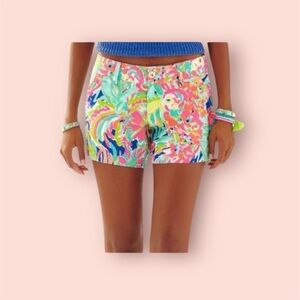 Lilly Pulitzer Callahan Short Casa Banana size 6